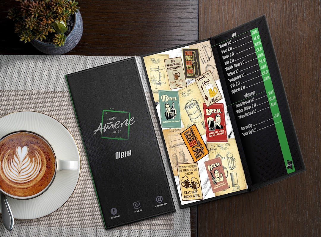 Free Restaurant Menu Mockup