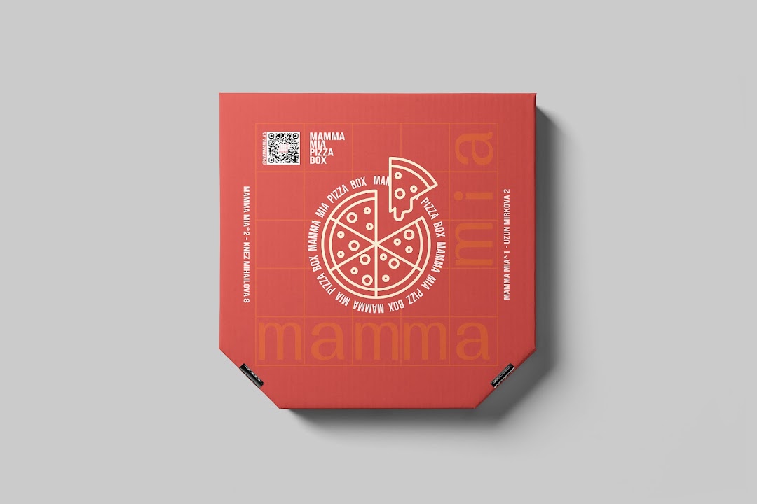 Pizza Box Mockup