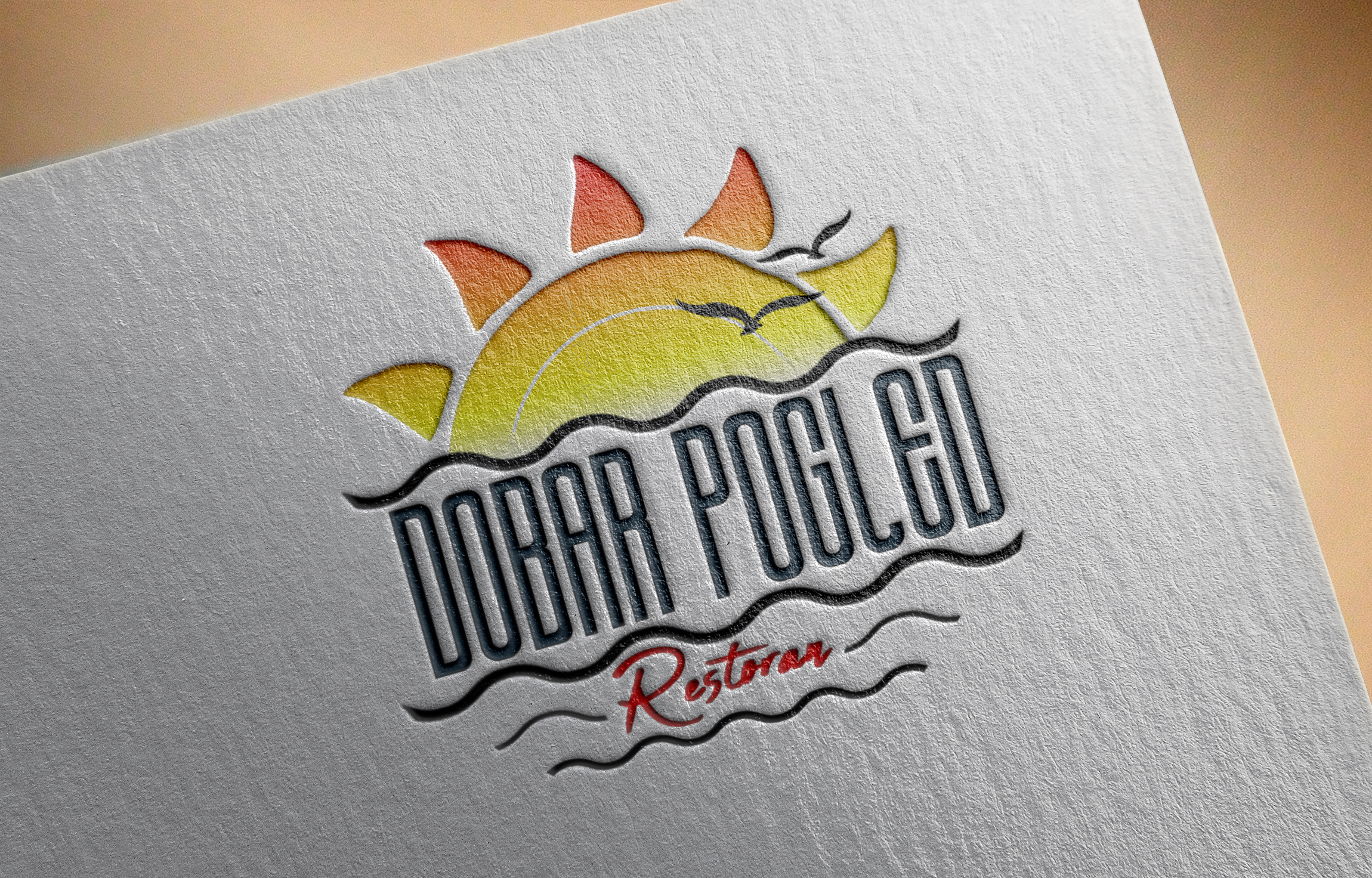 01 Logo Mockup – by PuneDesign